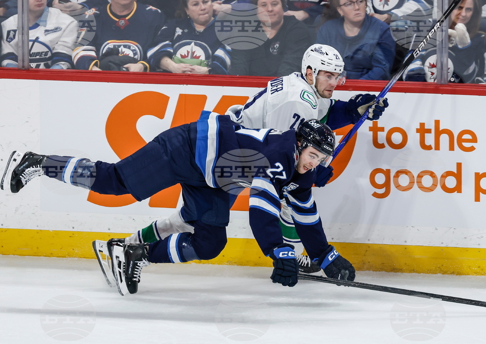 Canucks Jets Hockey