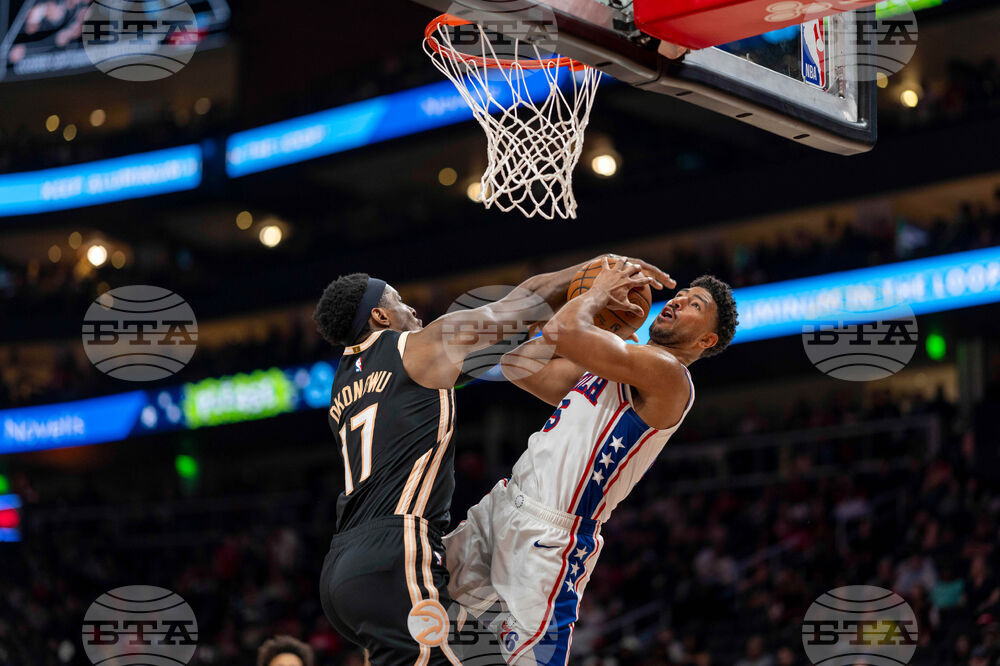 76ers Hawks Basketball