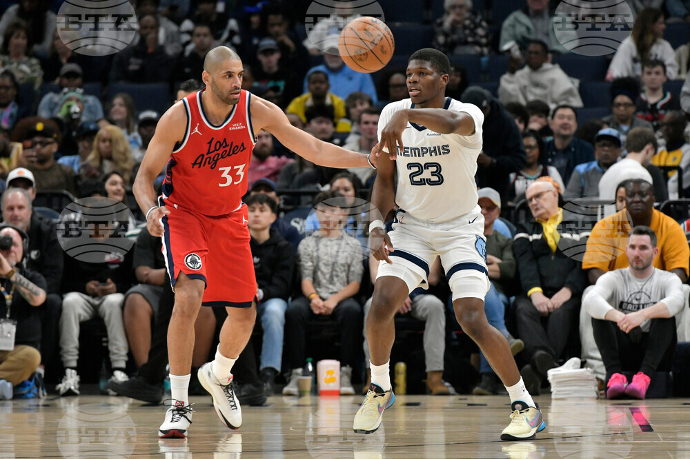 Clippers Grizzlies Basketball