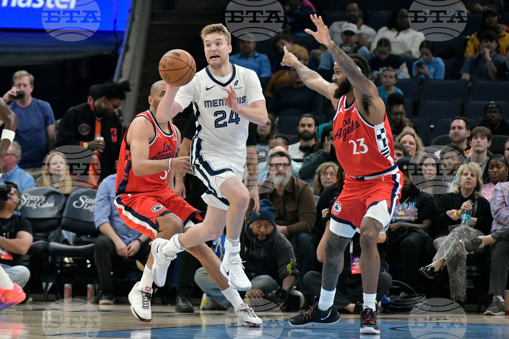 Clippers Grizzlies Basketball