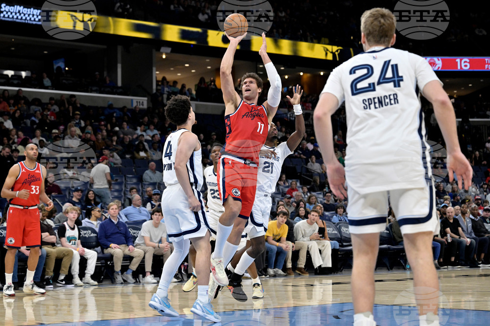 Clippers Grizzlies Basketball