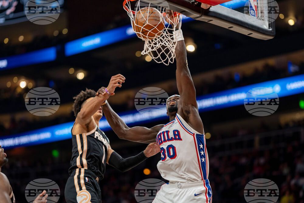 76ers Hawks Basketball