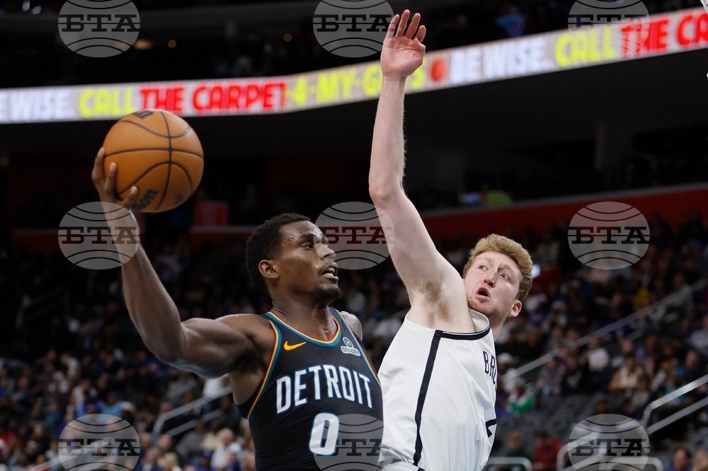 Nets Pistons Basketball