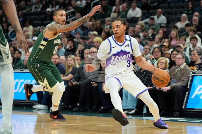 Jazz Bucks Basketball