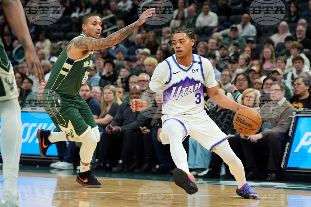 Jazz Bucks Basketball