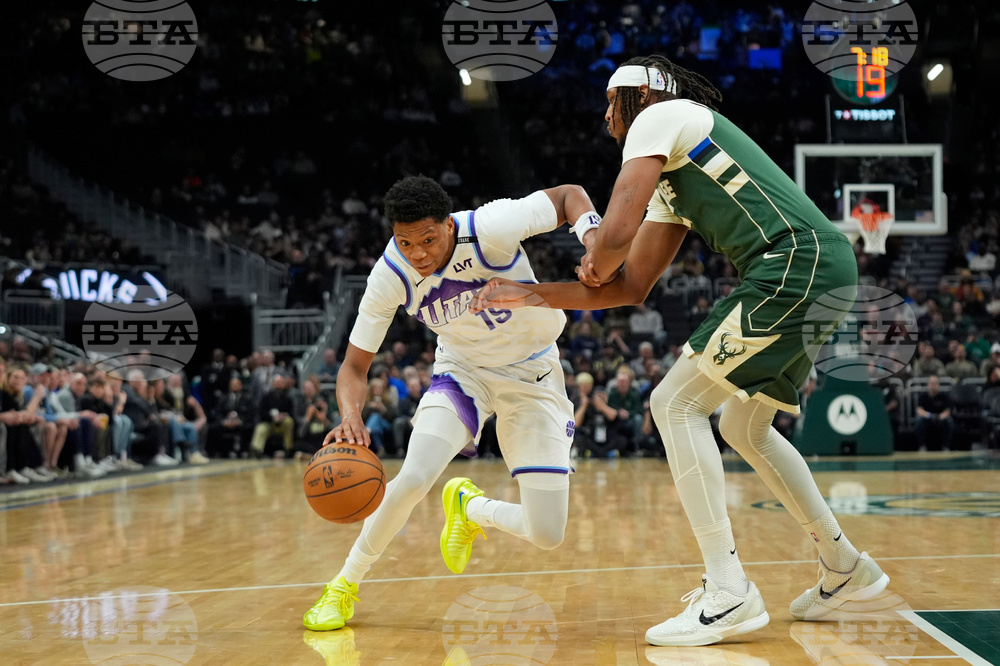 Jazz Bucks Basketball