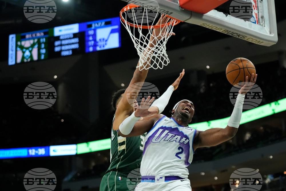 Jazz Bucks Basketball