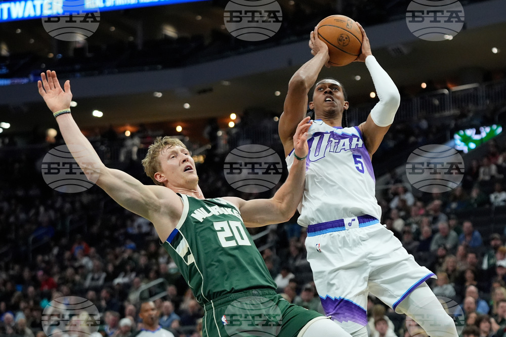 Jazz Bucks Basketball