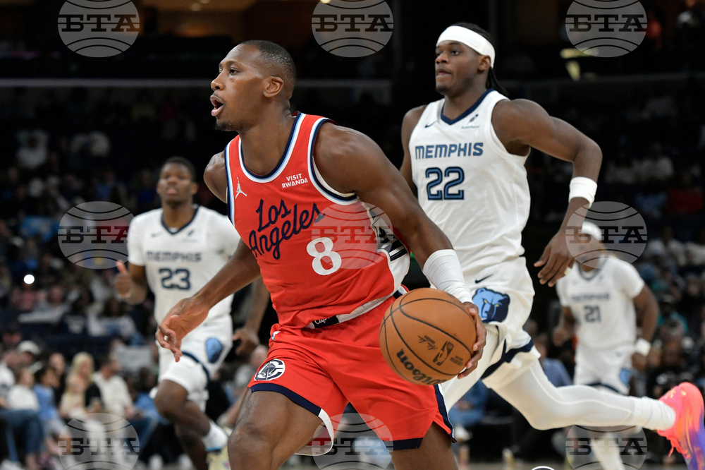 Clippers Grizzlies Basketball