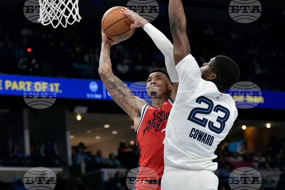 Clippers Grizzlies Basketball