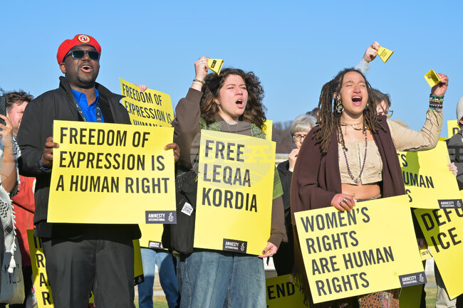 Amnesty International USA's DC Action 2026