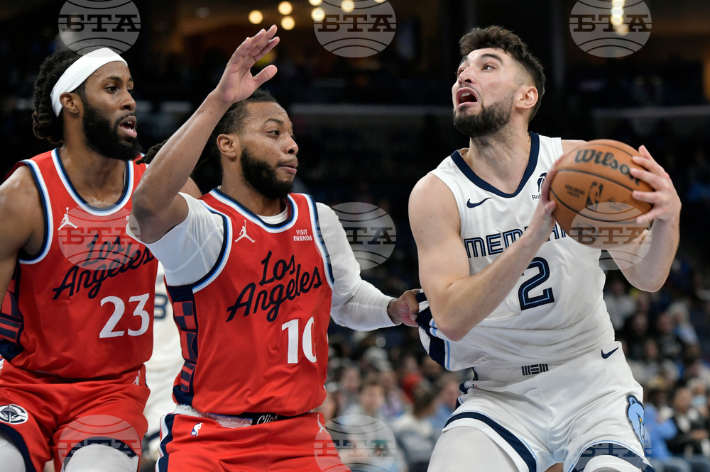 Clippers Grizzlies Basketball