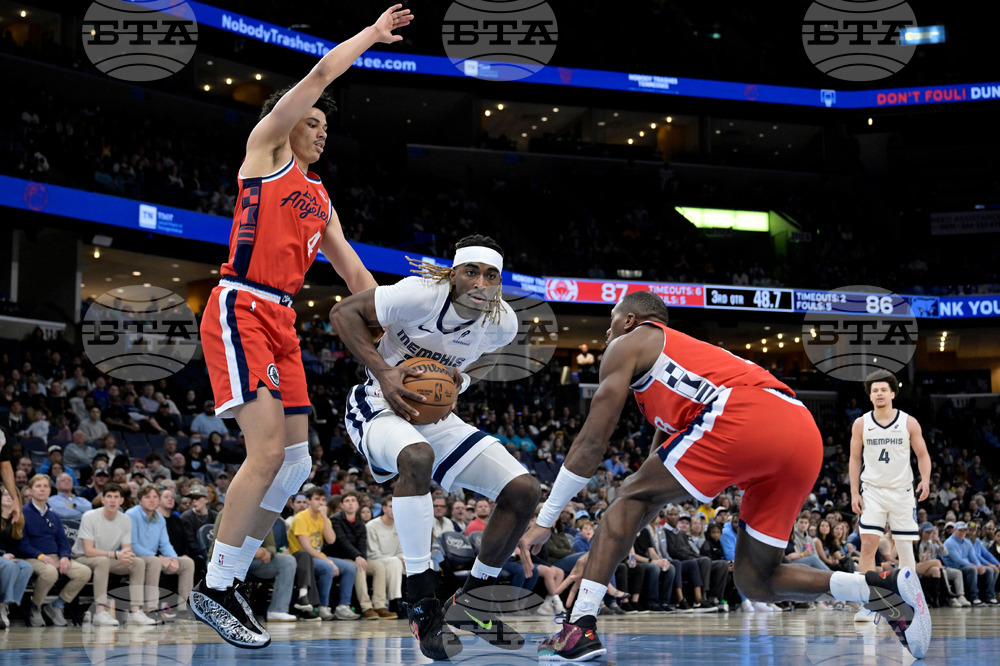 Clippers Grizzlies Basketball