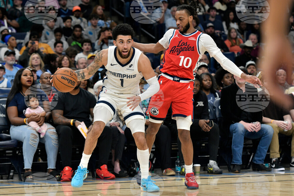 Clippers Grizzlies Basketball