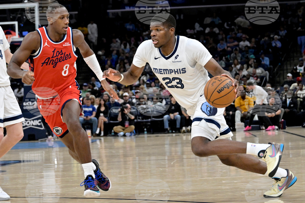 Clippers Grizzlies Basketball