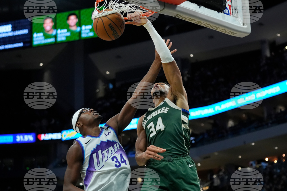 Jazz Bucks Basketball