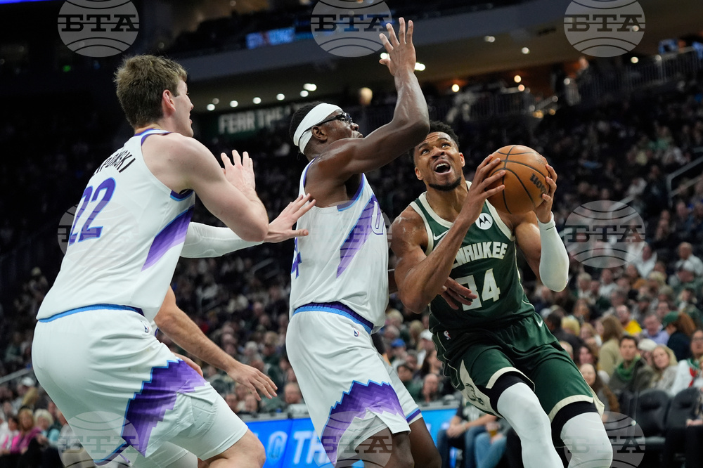 Jazz Bucks Basketball