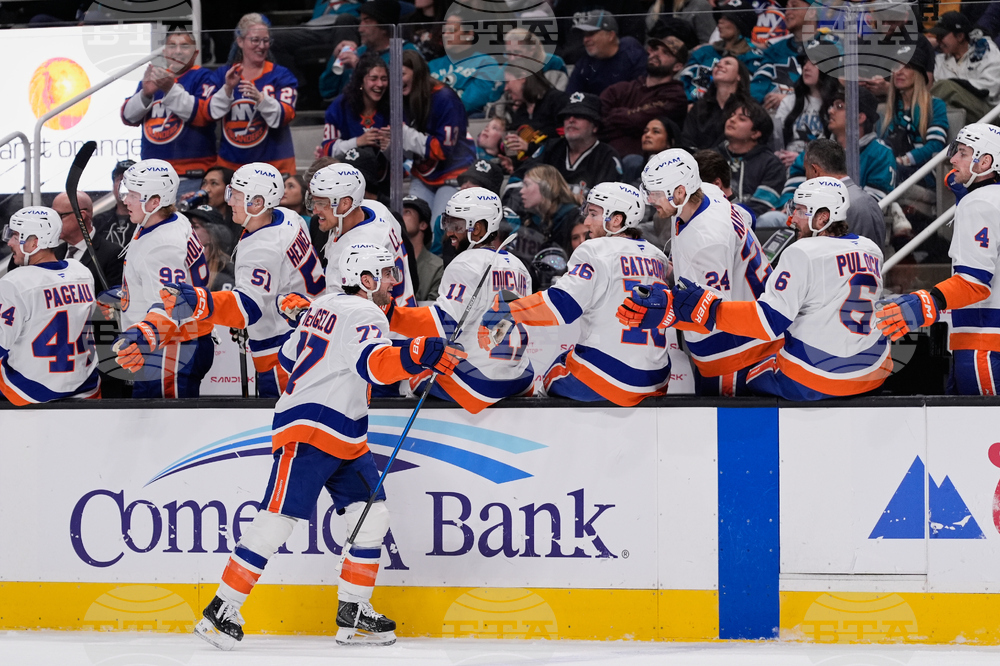Islanders Sharks Hockey