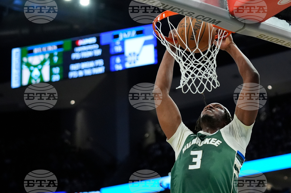 Jazz Bucks Basketball