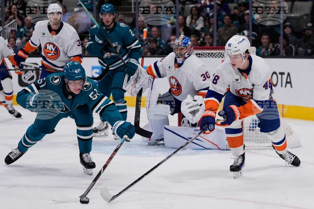 Islanders Sharks Hockey