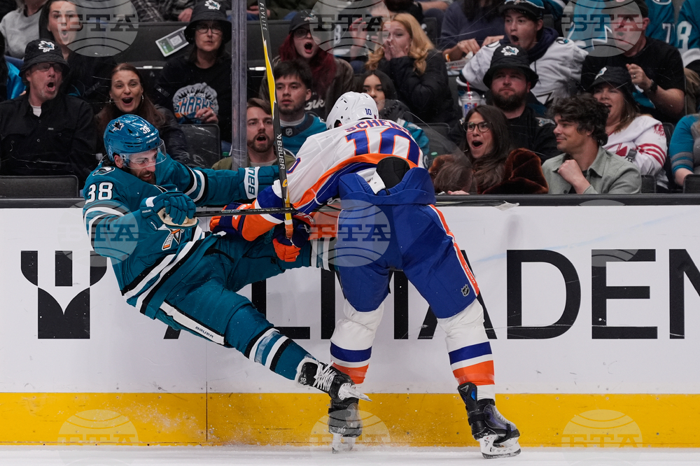 Islanders Sharks Hockey