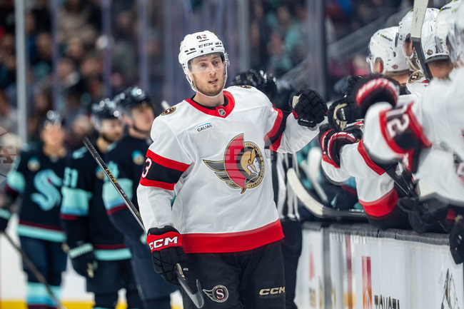 Senators Kraken Hockey