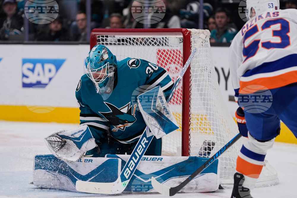 Islanders Sharks Hockey