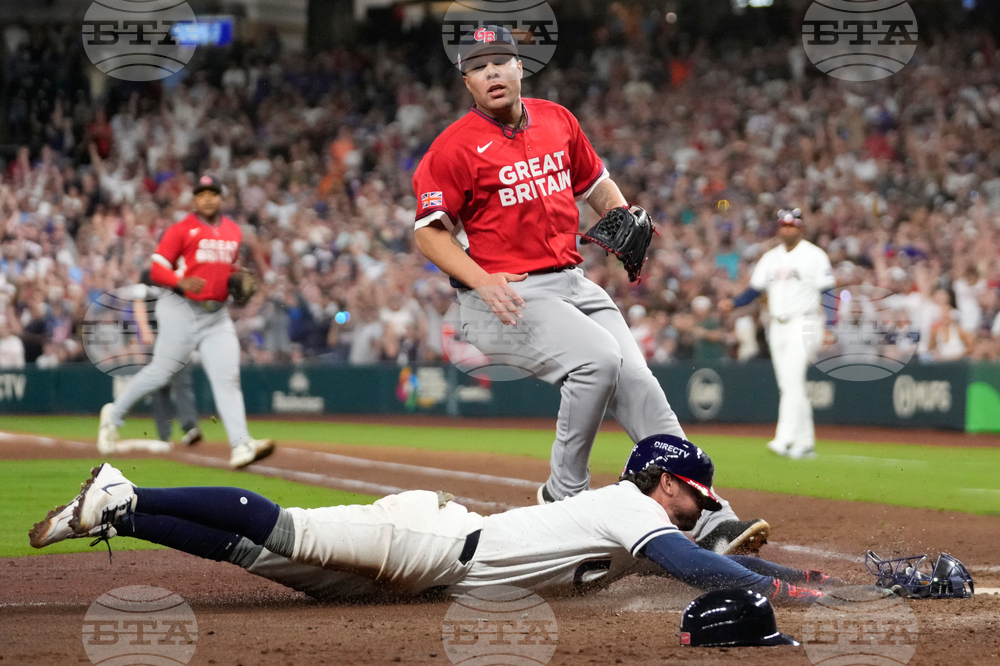 APTOPIX WBC Britain United States Baseball