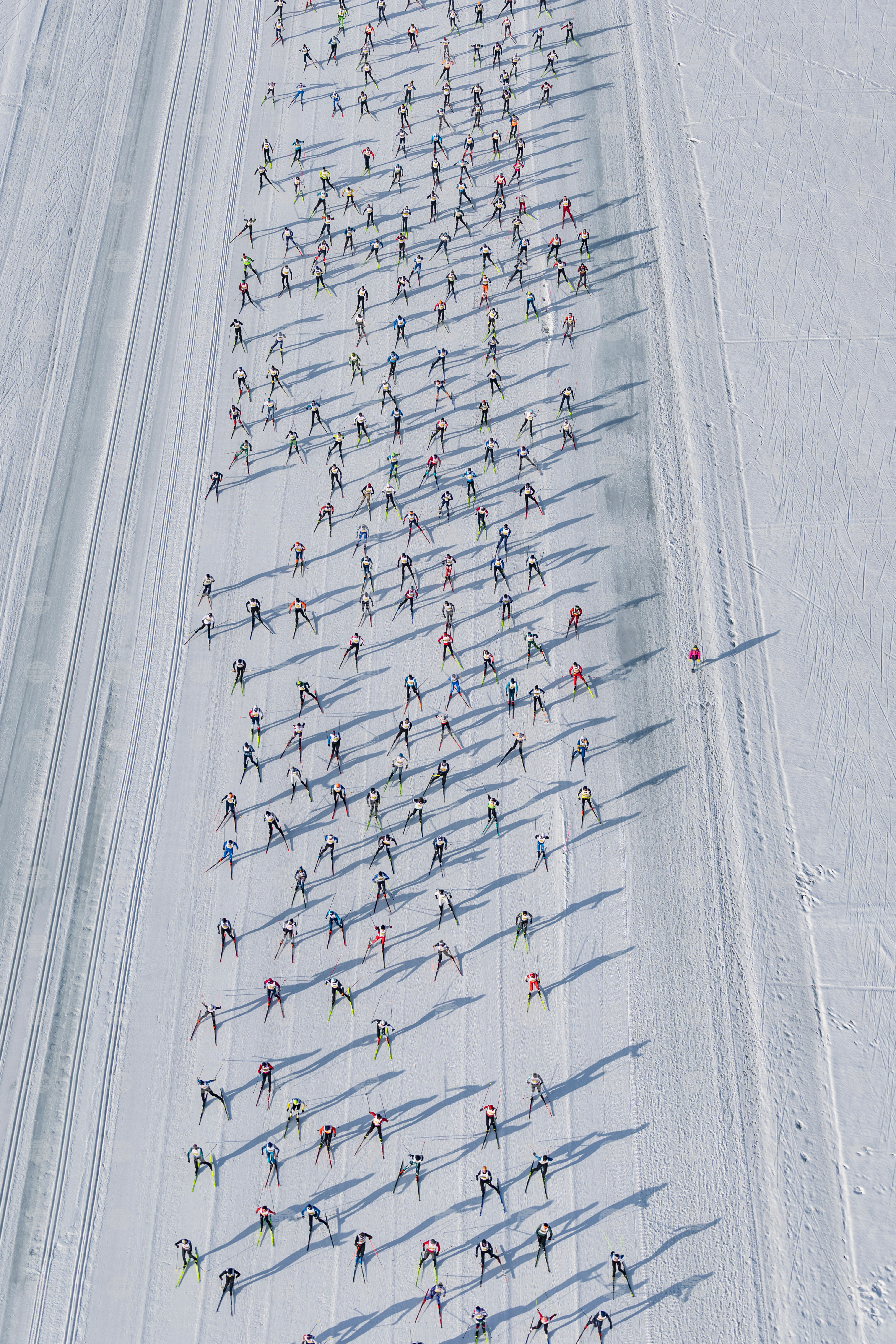 Switzerland Skiing Marathon