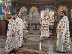 Русе - храм „Свети Архангел Михаил“ - литургия - епископ Макарий 
