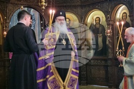 Търговище - Василиева света Литургия - митрополит Йоан