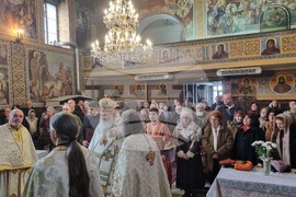 Търговище - Василиева света Литургия - митрополит Йоан