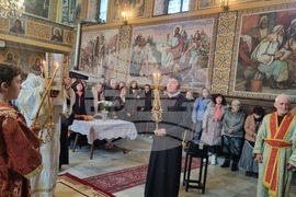 Търговище - Василиева света Литургия - митрополит Йоан