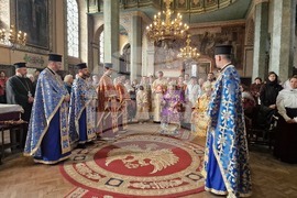 Стара Загора - Митрополит Киприан - юбилей - литургия