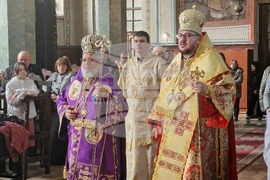 Стара Загора - Митрополит Киприан - юбилей - литургия