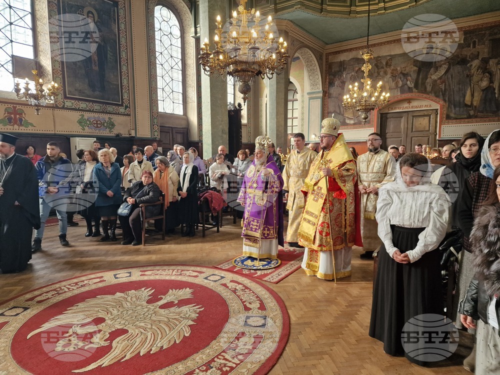 Стара Загора - Митрополит Киприан - юбилей - литургия