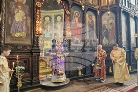 Стара Загора - Митрополит Киприан - юбилей - литургия
