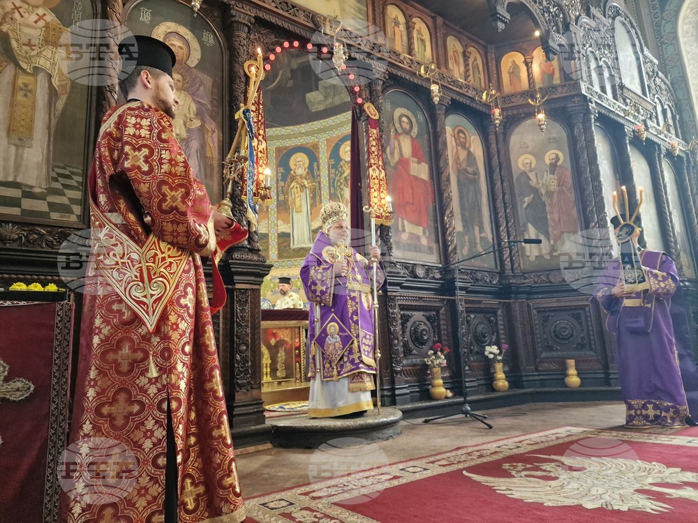 Стара Загора - Митрополит Киприан - юбилей - литургия