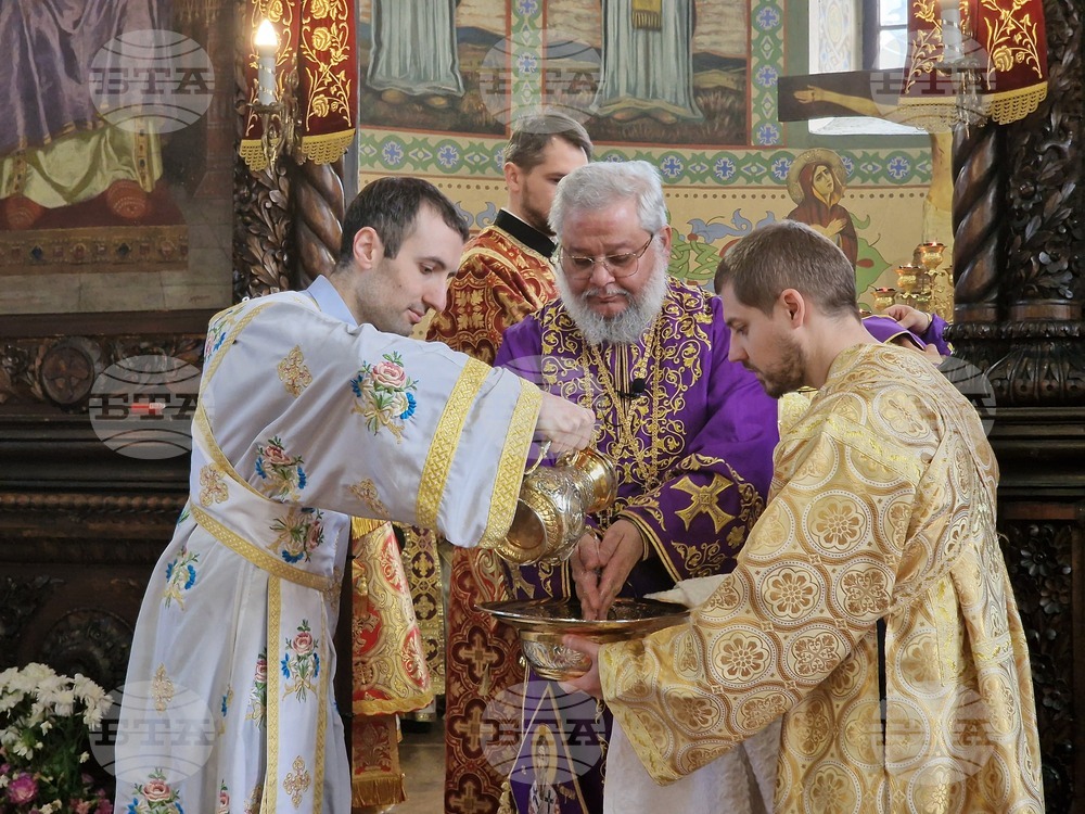 Стара Загора - Митрополит Киприан - юбилей - литургия