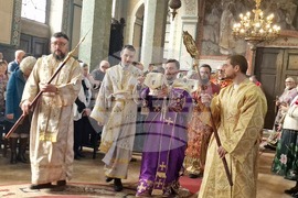 Стара Загора - Митрополит Киприан - юбилей - литургия