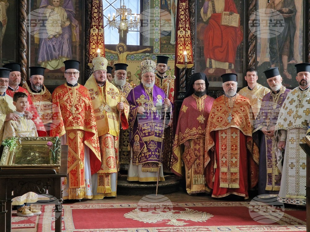 Стара Загора - Митрополит Киприан - юбилей - литургия