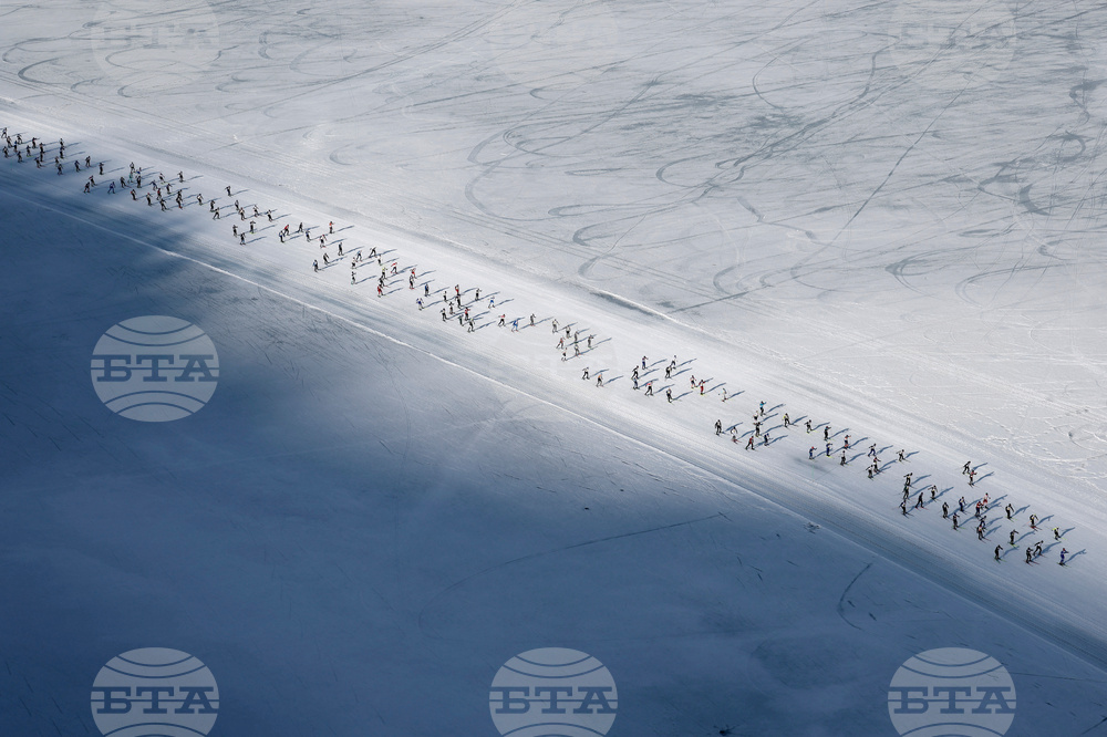 Switzerland Skiing Marathon