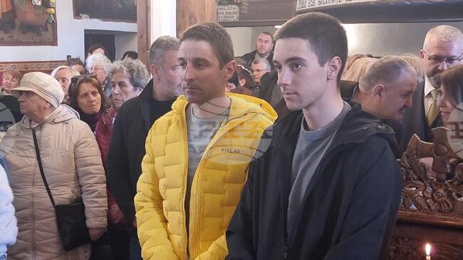 Българският патриарх Даниил благослови биатлониста Георги Джоргов, спечелил световна титла