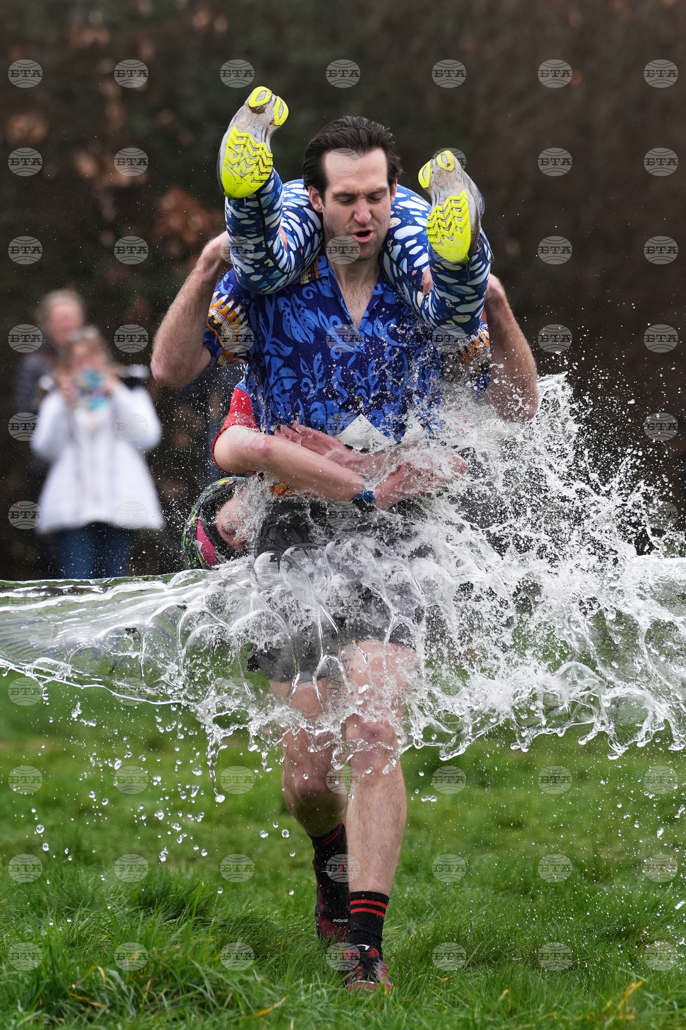 Britain Wife Carrying Race