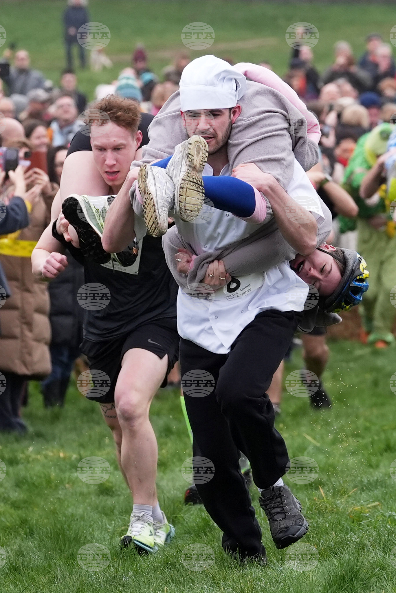 Britain Wife Carrying Race