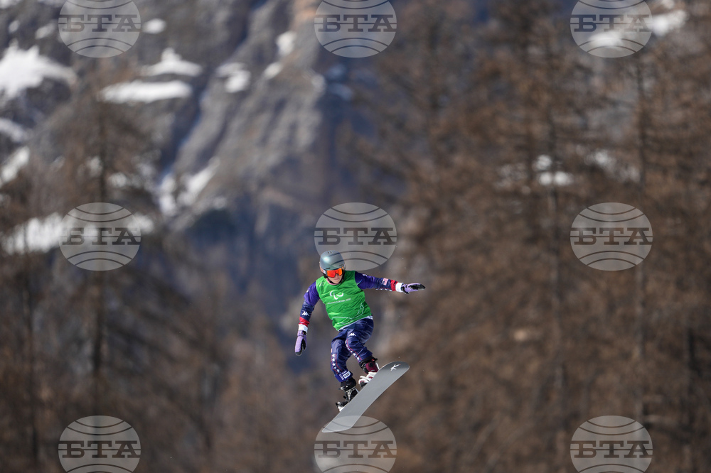 Milan Cortina Paralympics Snowboard