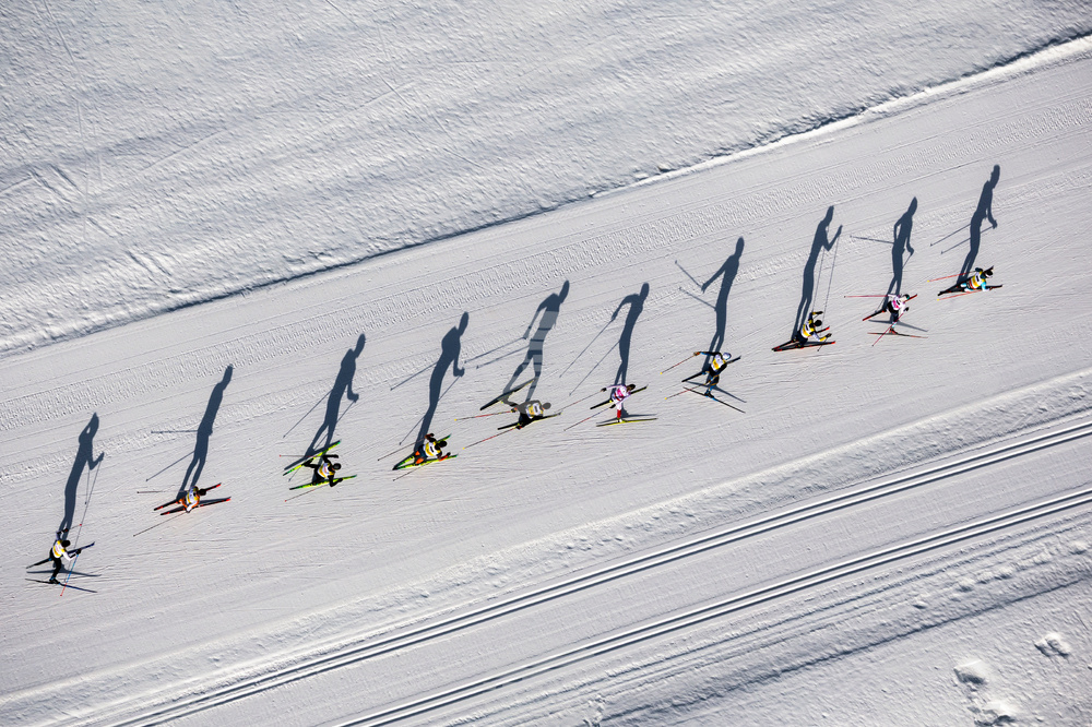 Switzerland Skiing Marathon