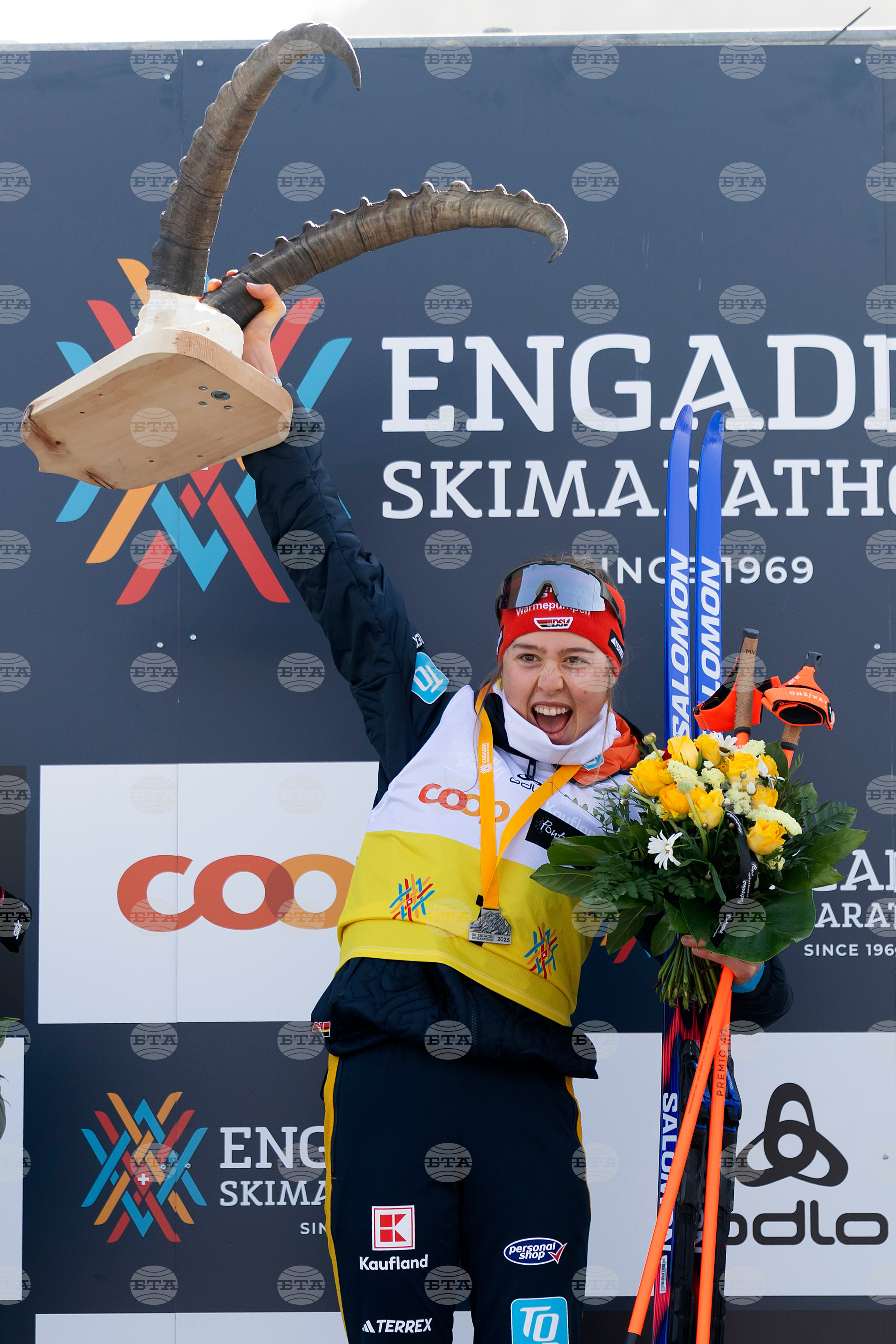 Switzerland Skiing Marathon