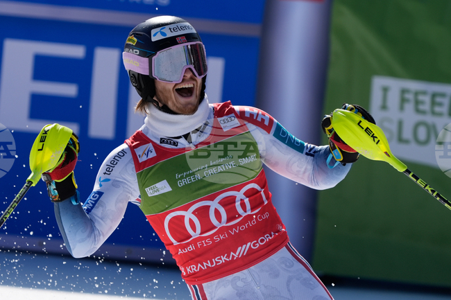 APTOPIX Slovenia World Cup Alpine Skiing