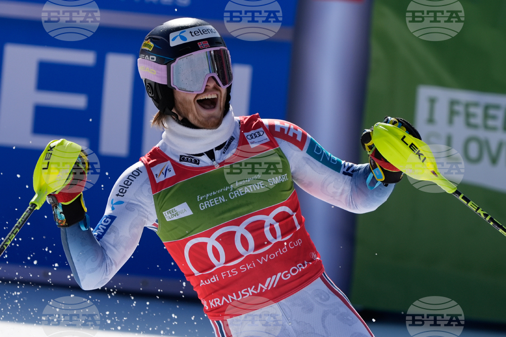 APTOPIX Slovenia World Cup Alpine Skiing